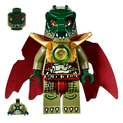 

Фигурка Lego Legends of Chima Crocodile Tribe Cragger loc024 1 1шт Б/У Хороший