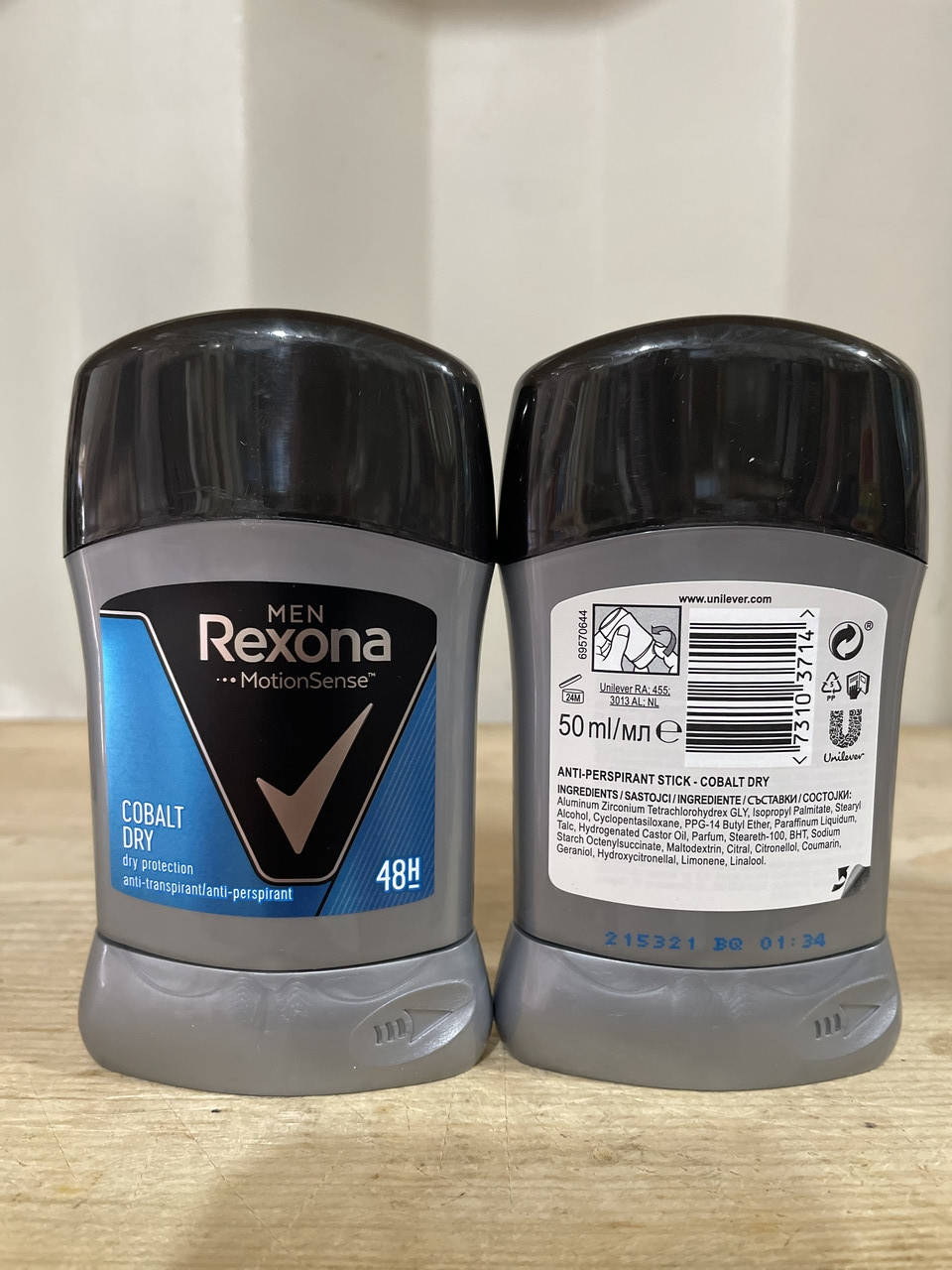 

Антиперспірант-стік Rexona чоловічий, 50 мл