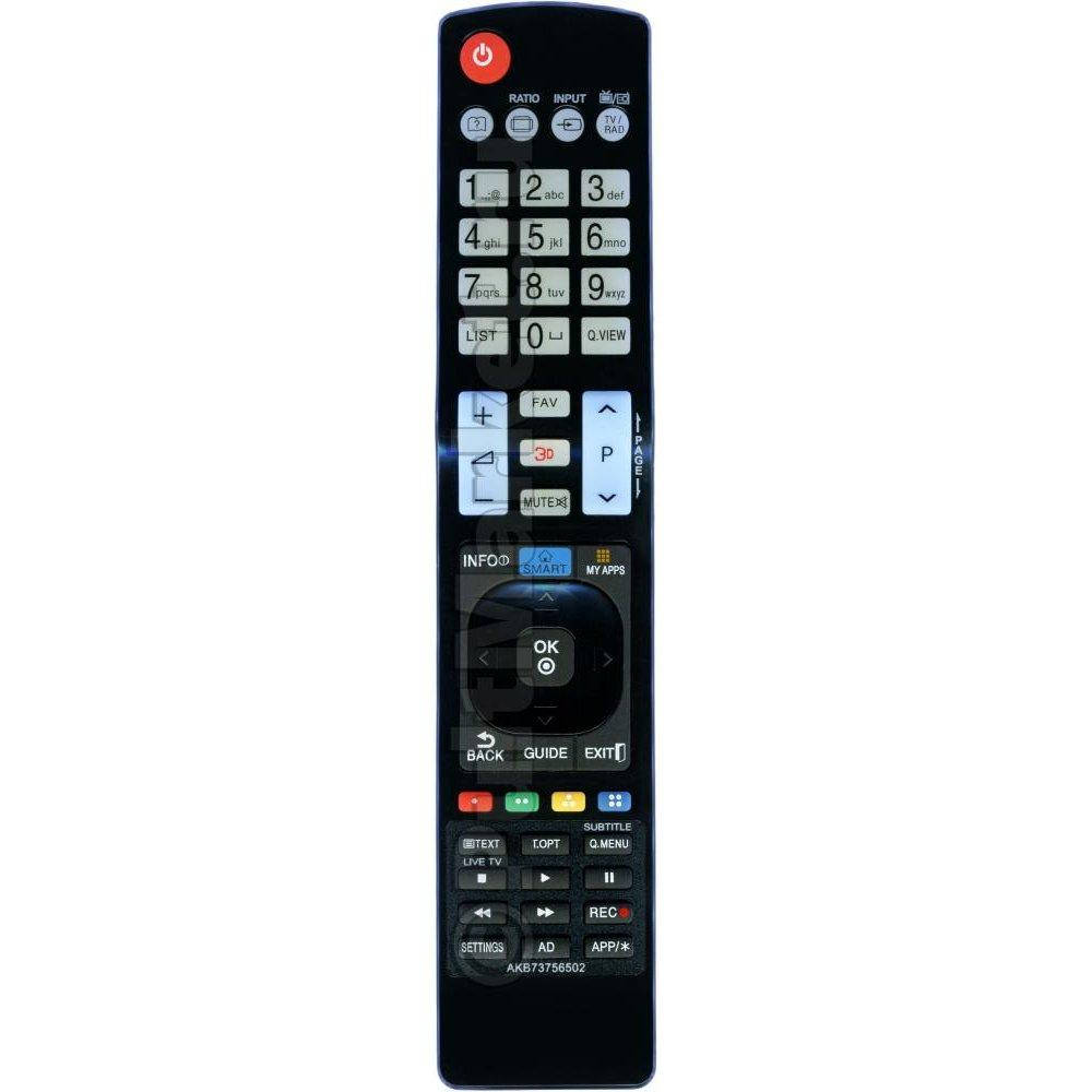 

Пульт LG AKB73756502 = AKB73615302, AKB73615362, AKB73615303, AKB73756504