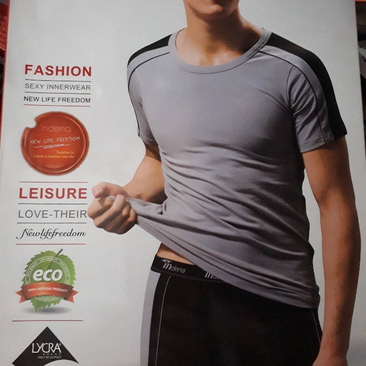 

Мужской комплект нижнего белье INDENA Размер : L, 2XL, 4XL.