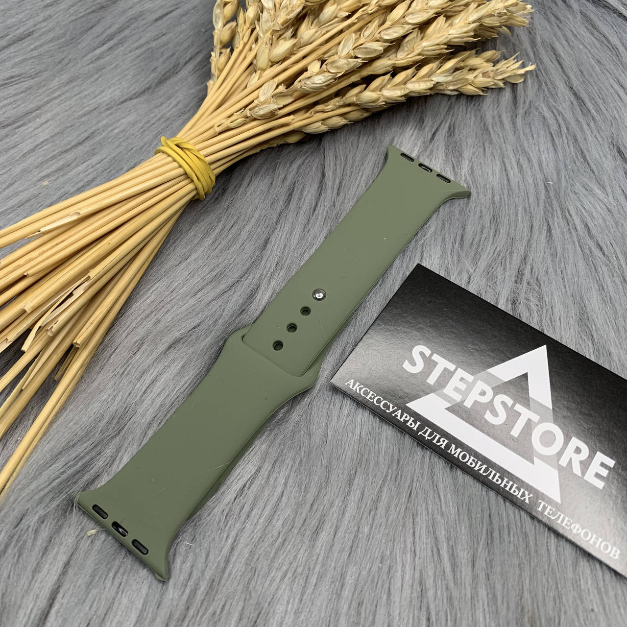 

Ремешок M-L силиконовый для Apple watch 42 44 45 mm series 1 2 3 4 5 6 7 SE браслет 9