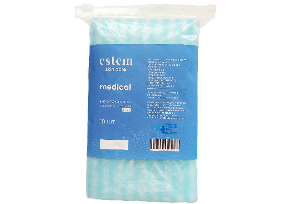 

Одноразовые пенные губки Medical ESTEM 10шт