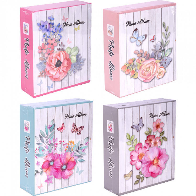 

Фотоальбом А6 Color Flowers 10х15см 40 фото арт.4-226, Разные цвета
