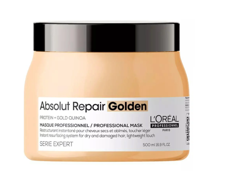 

Маска для интенсивного восстановления волос L'Oreal Absolut Repair Gold Quinoa +Protein Mask 500 мл