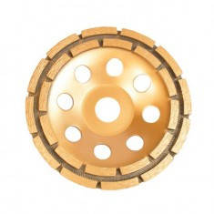 

Фреза торцевая шлифовальная алмазная 125x22,2 мм INTERTOOL CT-6125