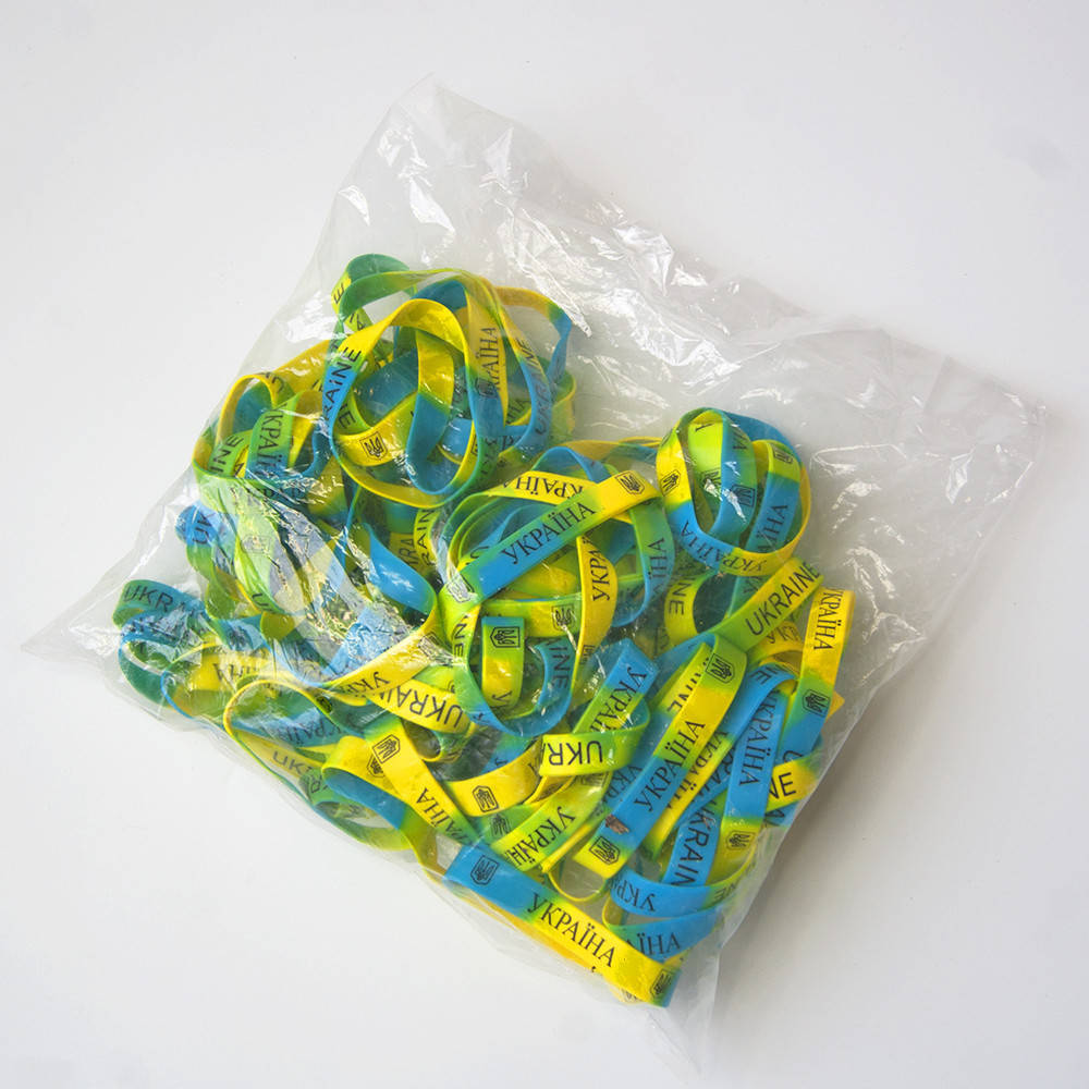 

* Браслет силиконовый Ukraine (уп100шт) 1459708091,YS-LL-1459708091,Детский игрушечный магазин,Детский