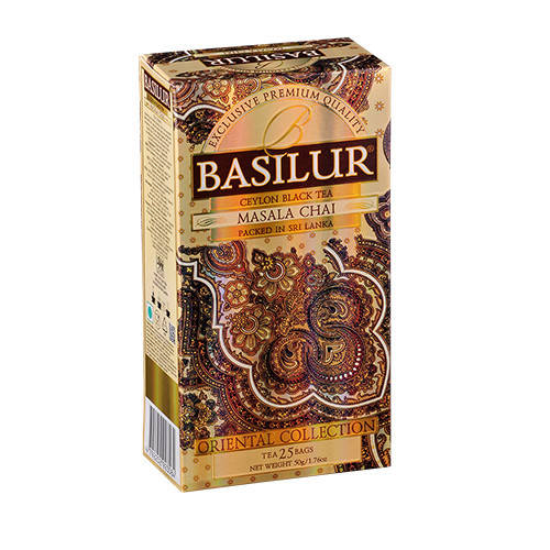 

Чай черный Basilur Восточная коллекция Масала пакетированый 25*2г