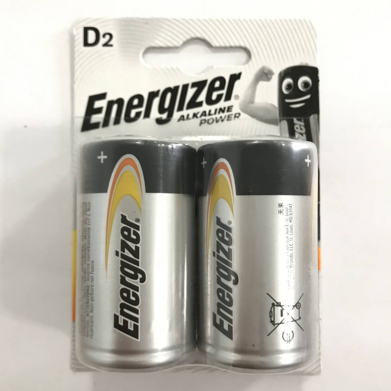 

Батарейка Alkaline D (LR20) Energizer 1.5V