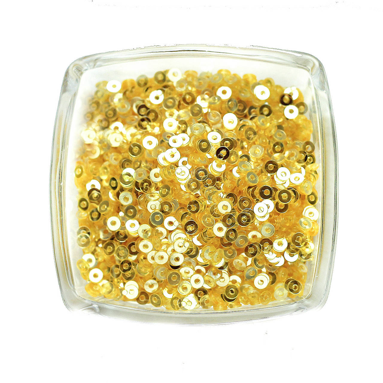 

Пайетки "Солнечный желтый" 3 мм