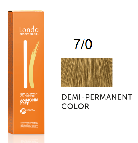 

Крем-краска Londa Professional без аммиака 7/0 Средний блондин 60 мл.