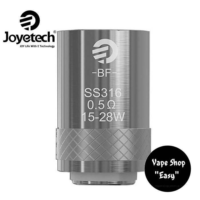 

Испаритель JOYETECH BF COIL SS316 0.5 ОМ eGo AIO, CUBIS ОРИГИНАЛ.