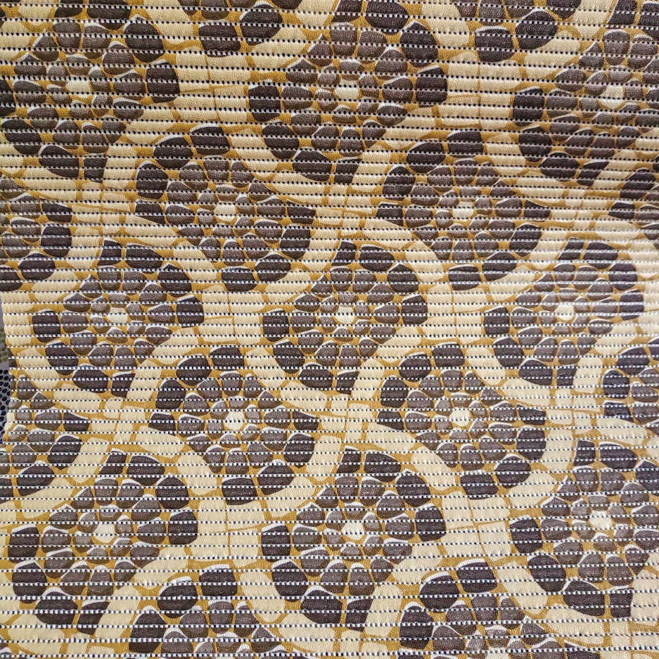 

Дорожка - коврик на метраж ширина 80 см Плитка на бежевом для Ванной Туалета Кухни Коридора Aquamat метражом, Коричневый