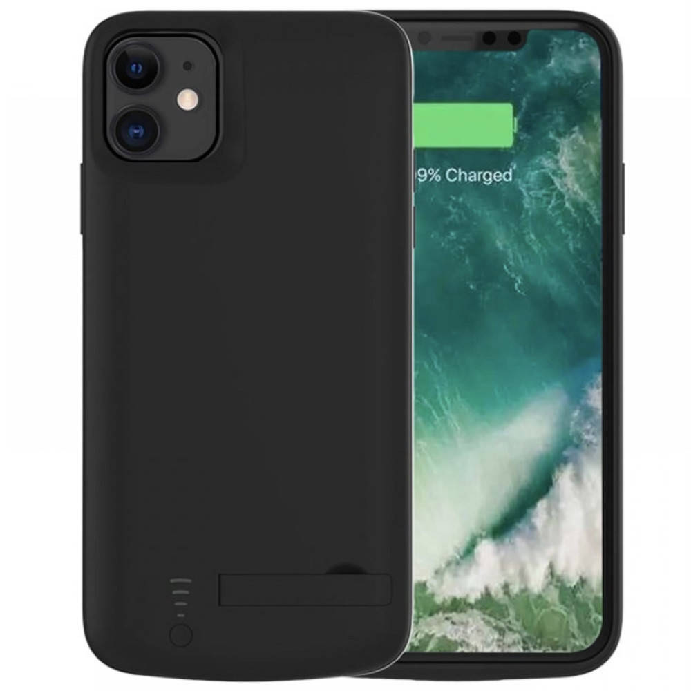 

Чехол аккумулятор iBattery для iPhone 11 6000 mAh black, Черный