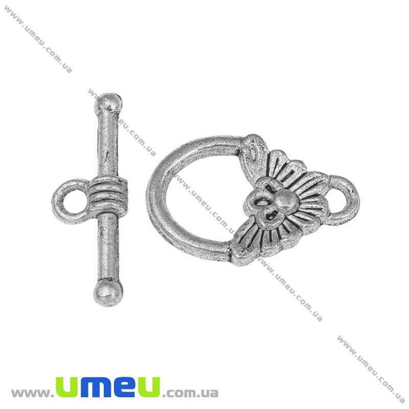 

Тогл, Античное серебро, 18х12 мм, 1 шт (ZAM-018680)