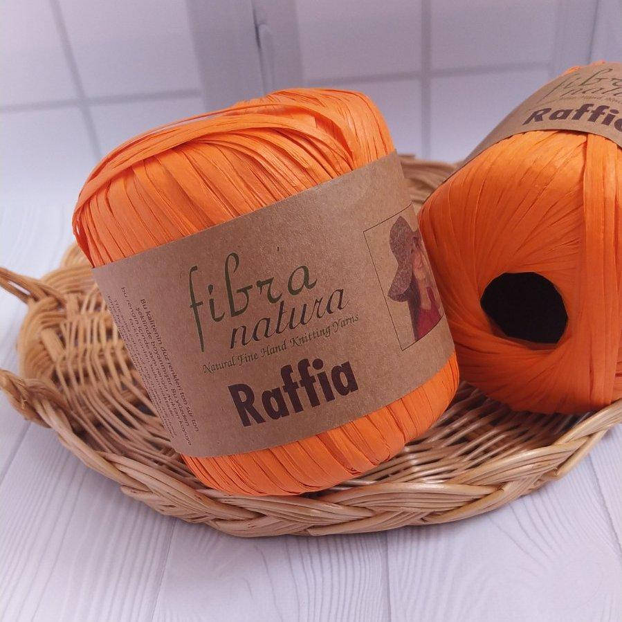 

Raffia fibra natura №116-19 (оранжевий), Оранжевый