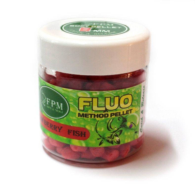 

Soft Method Pellet Fluo FPM Baits 8 мм. 50 г. Strawberry-Fish (Клубника-Рыба)