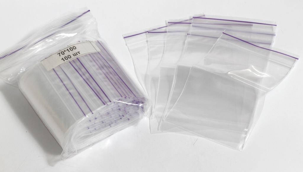 

Пакет упаковочный Зиппер 70х100 100 шт