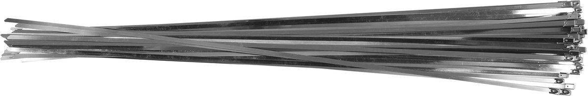 

Стяжка(Металлический)Хомут Нержавейка А2 YATO 4.6 х 500 мм/(100 шт)Для Крепления Проводов