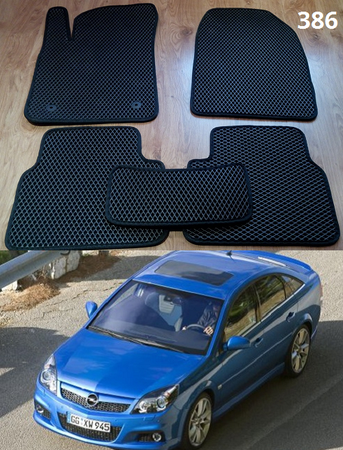 

Коврики ЕВА в салон Opel Vectra C '02-08, Черный