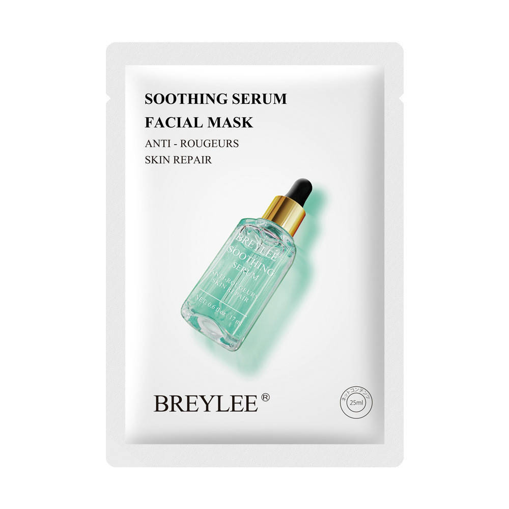 

Успокаивающая сывороточная маска для лица с экстрактом хризантемы Breylee Soothing Serum Facial Mask, 25мл