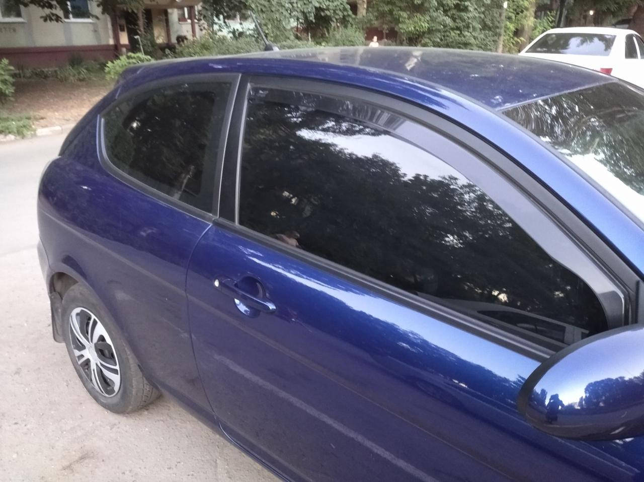 

Дефлекторы окон (вставные!) ветровики Hyundai Accent 3 2006-2011 3D hatchback 2шт., HEKO, 17246