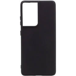 

Тонкий матовый чехол для Samsung Galaxy S21 Ultra Черный