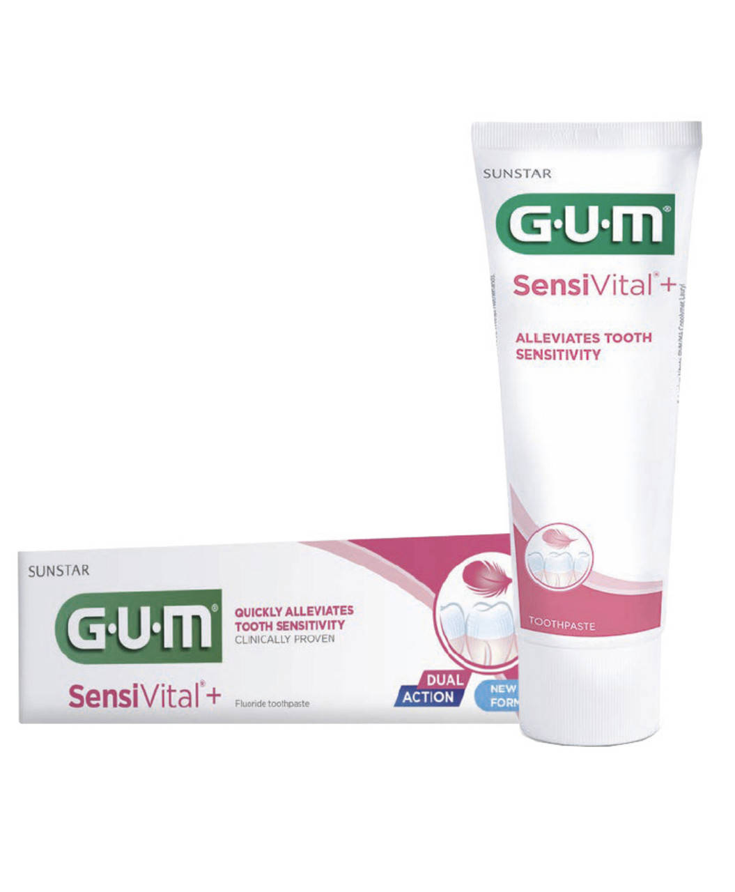 

Зубная паста-гель GUM SENSIVITAL+, для чувствительных зубов