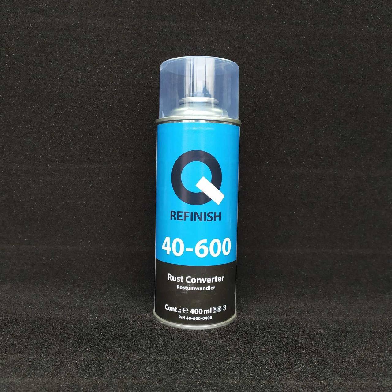 

Преобразователь ржавчины под грунт Rust Converter 400мл (аэрозоль)ТМ Q Refinish