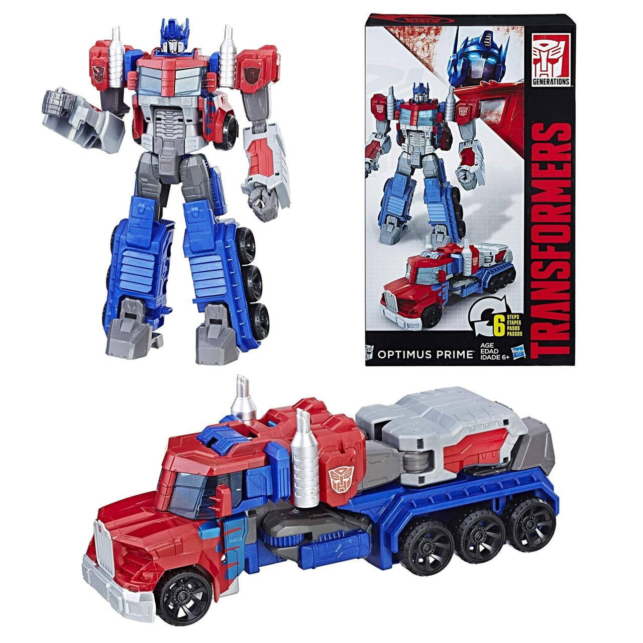 

Робот-трансформер Оптимус Прайм Transformers Toys Heroic Optimus Prime