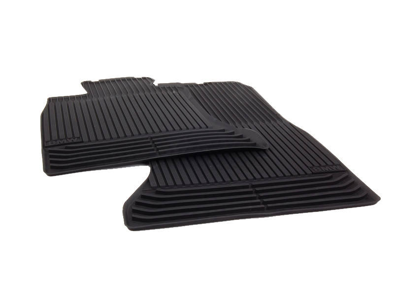 

Коврики BMW 5 (F10, F11) передние оригинальные резиновые в салон (51472153725), Черный