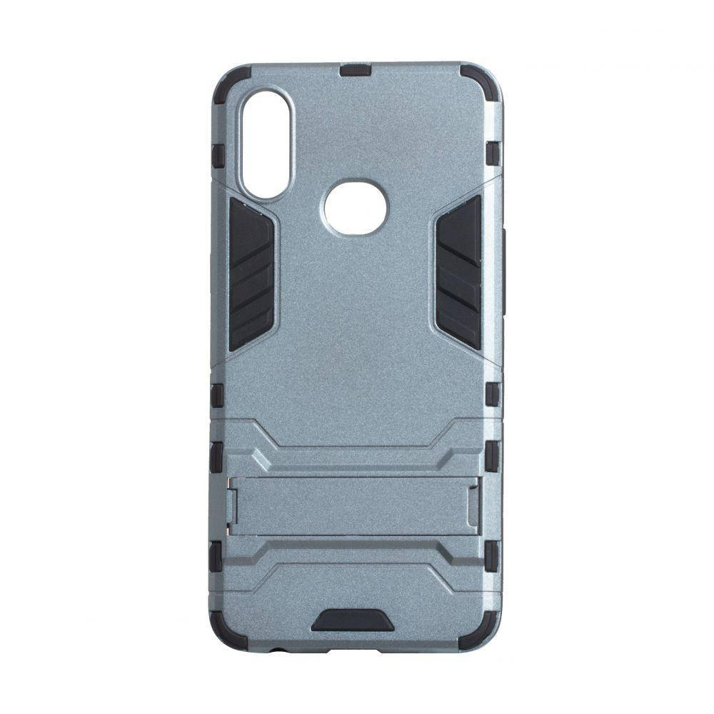 

Чехол для Samsung Galaxy A10s противоударный с подставкой чехол на телефон самсунг а10с серый DFS