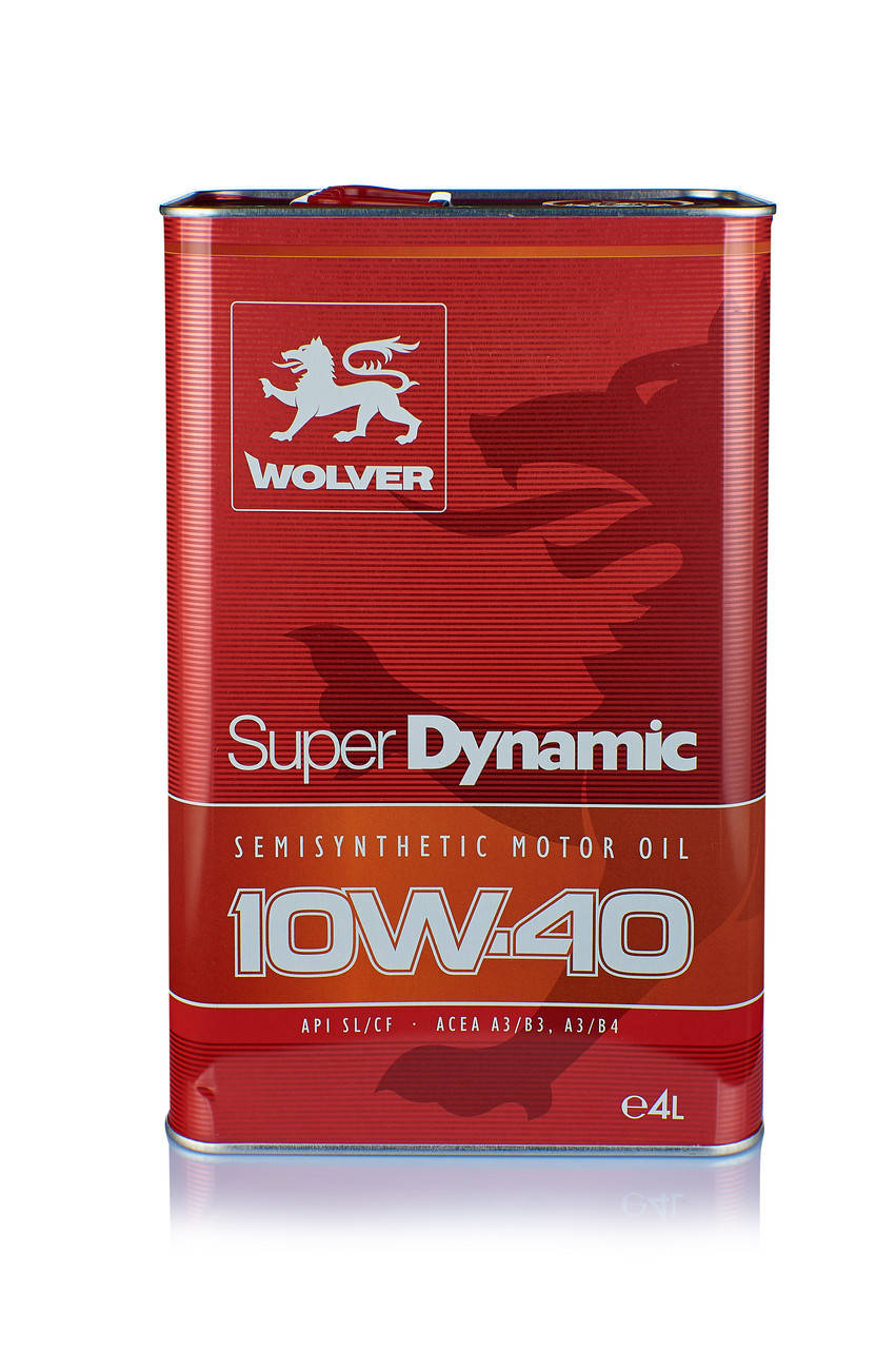 

Масло моторное Wolver Super Dynamic SAE 10W-40 4 л