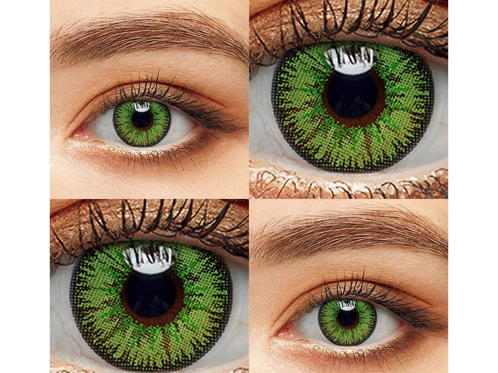

Цветные линзы 1 пара Линзы на Хэллоуин Green1