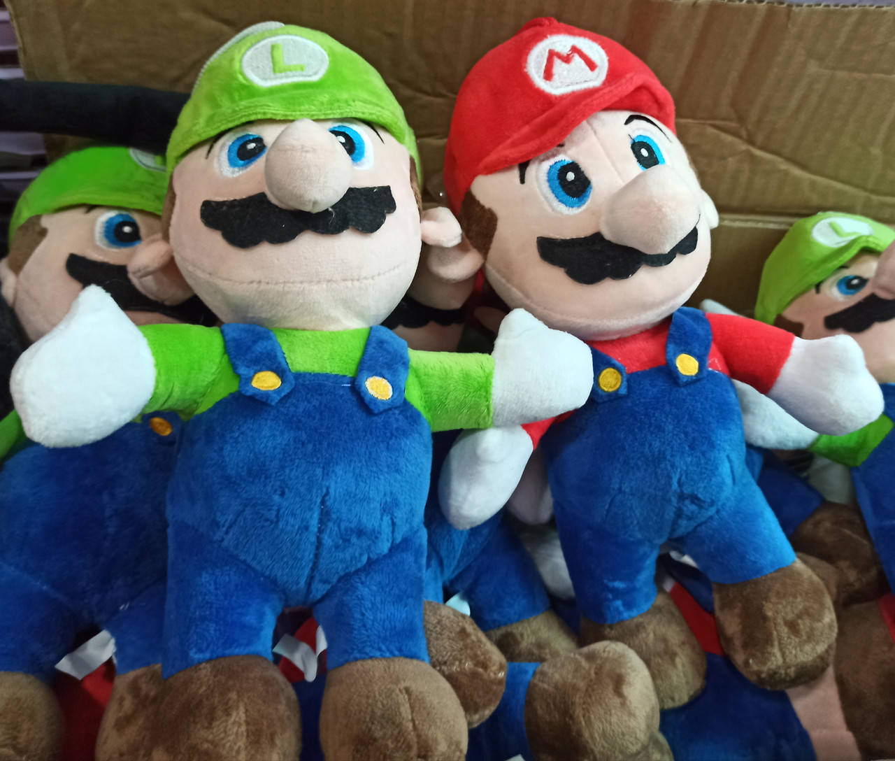 

Мягкая игрушка Супер Марио(Super Mario) , Луиджи. 27см