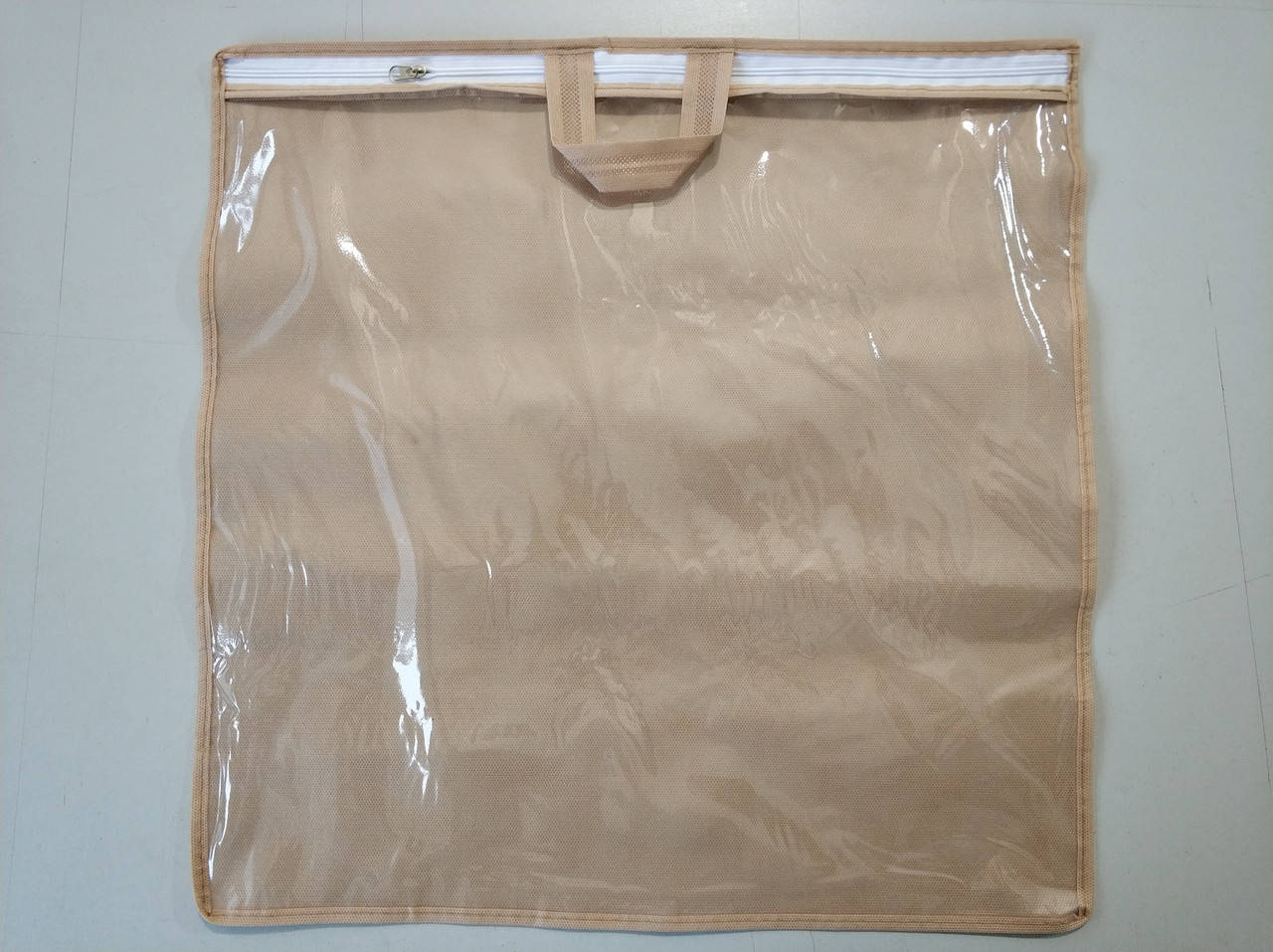 

Упаковка для домашнего текстиля, подушки (46х46 см, ПВХ 90, бежевая, 10 шт/упаковка), Бежевый