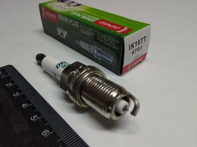 

Свеча зажигания DENSO IRIDIUM TT IK16TT.4/IT01 Amulet/Hyundai 4 шт в упак. ЦЕНА ЗА ШТУКУ!!
