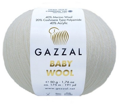 

Пряжа Baby wool gazzal-801