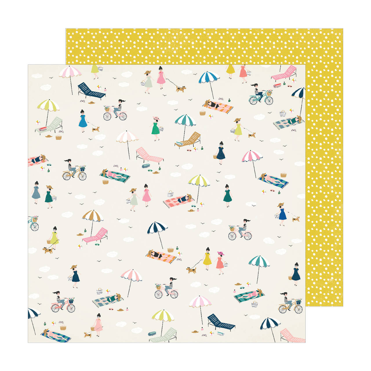 

Папір двосторонній - Seaside - Sunny Days - Maggie Holmes - 30x30