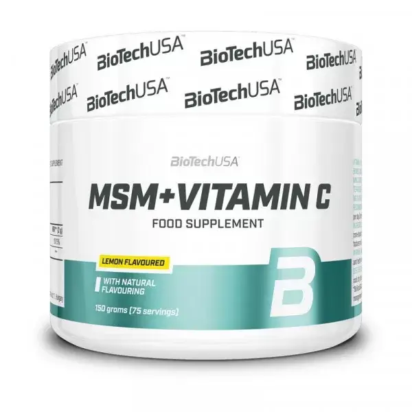 

МСМ Метилсульфонилметан BioTech usa MSM + Vitamin C 150 g