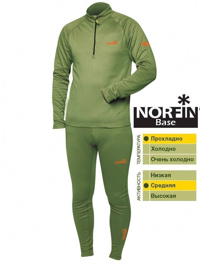 

Термобелье NORFIN HUNTING BASE (73000) XXL, Оливковый