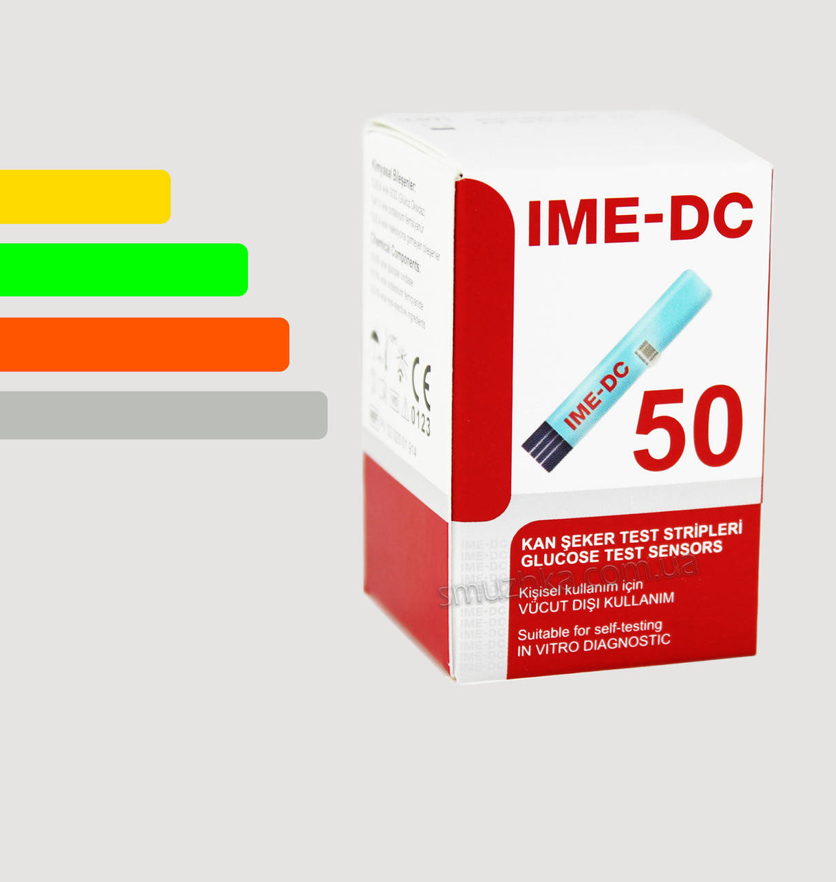 

Тест-полоски к глюкометру IME-DC #50 - Име-ДиСи 50 шт.