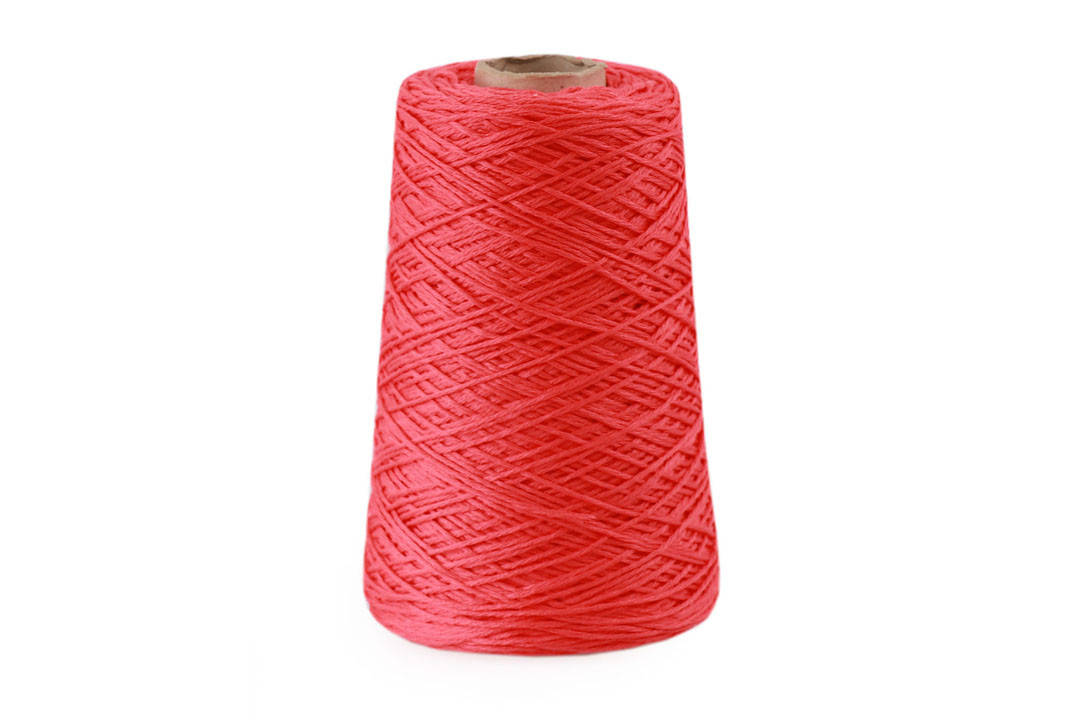 

Хлопок, Яркий коралл, Cordonetto Emilcotoni 100гр/350м, Красный