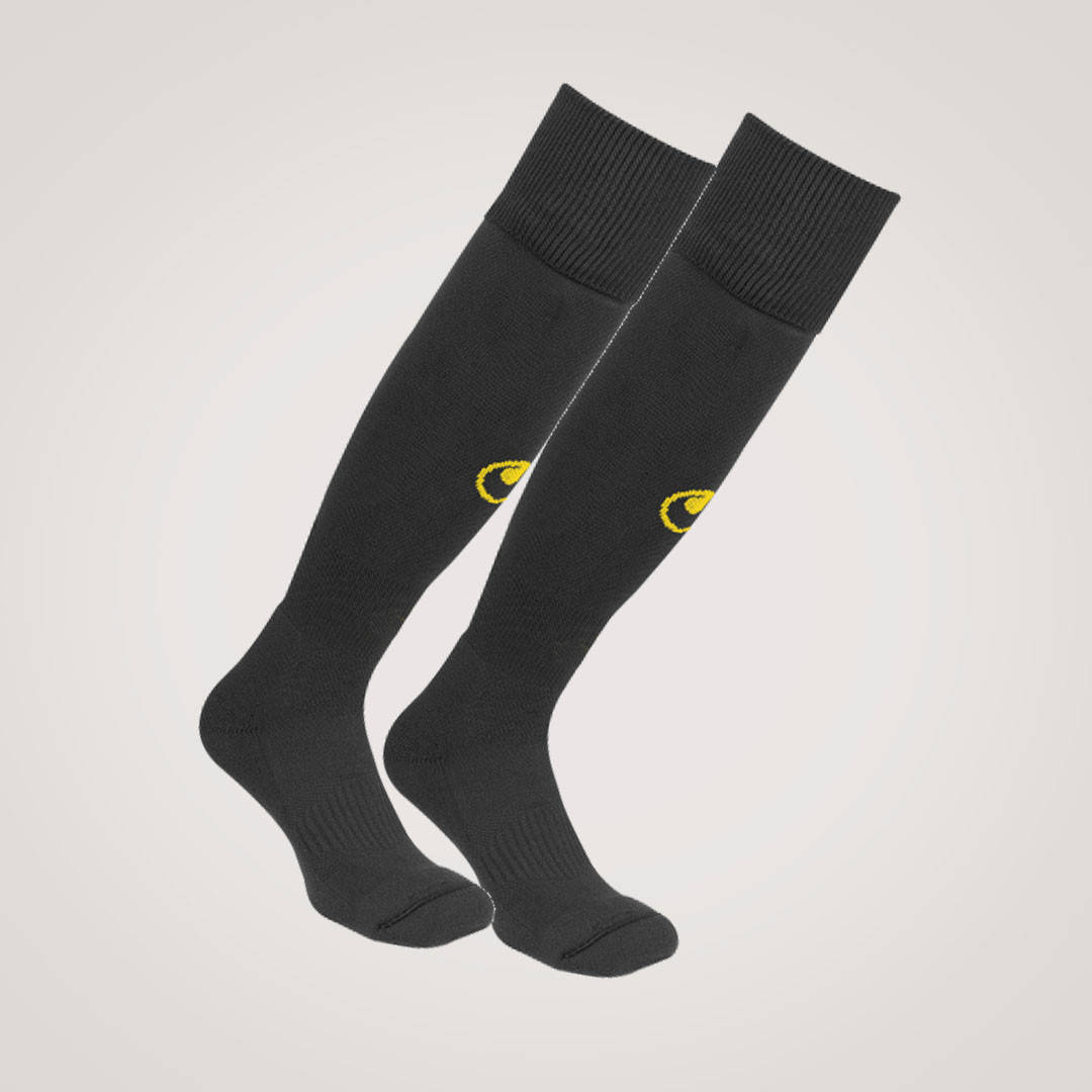 

Гетры uhlsport TEAM ESSENTIAL SOCKS черные с лимонным лого XL