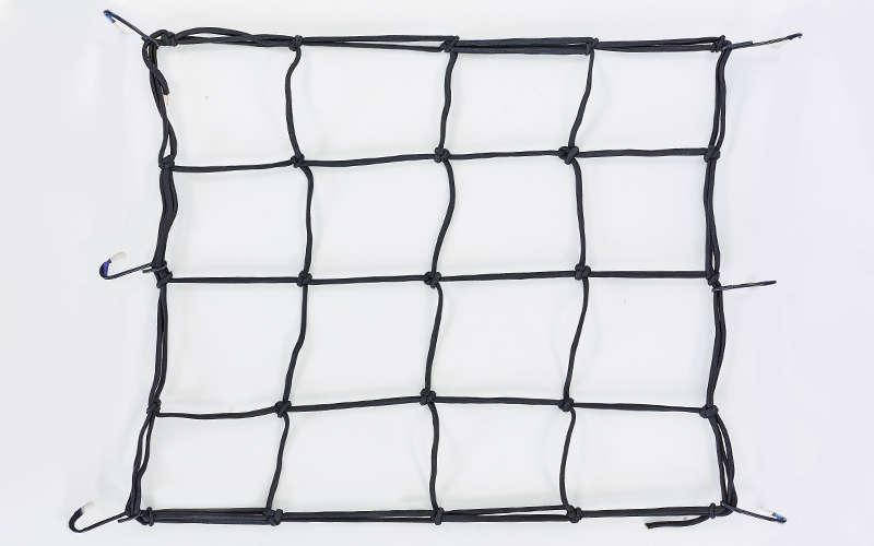 

Багажная сетка Паук (резинка, р-р 30см х 30см), Черный