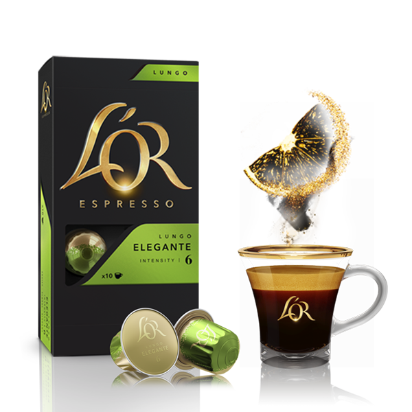 

Nespresso капсулы L'OR Lungo Elegante 6 (10 шт.) Франция Неспрессо Льор