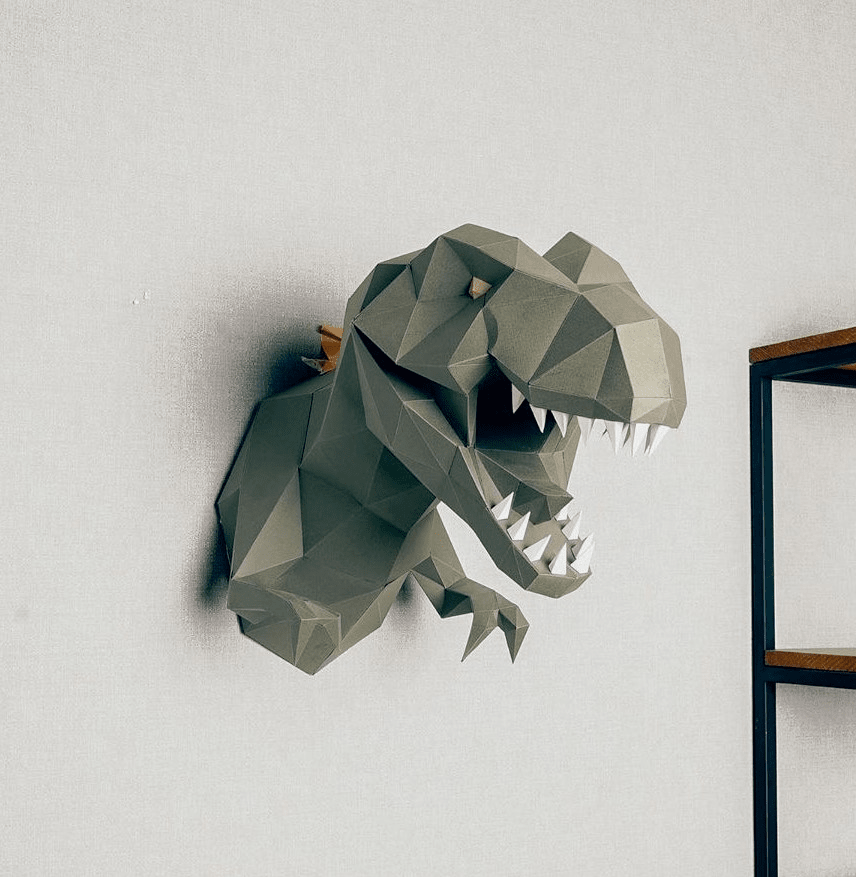 

3D конструктор '' Динозавр '', PaperCraft