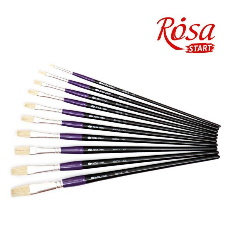 

Щетина плоска, 401, № 7, д.р. пензель ROSA START