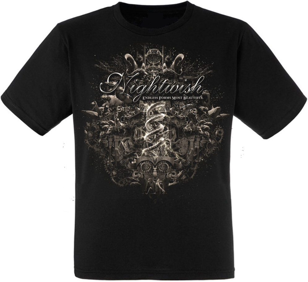 

Футболка Nightwish "Endless Forms Most Beautiful" (чёрная)
