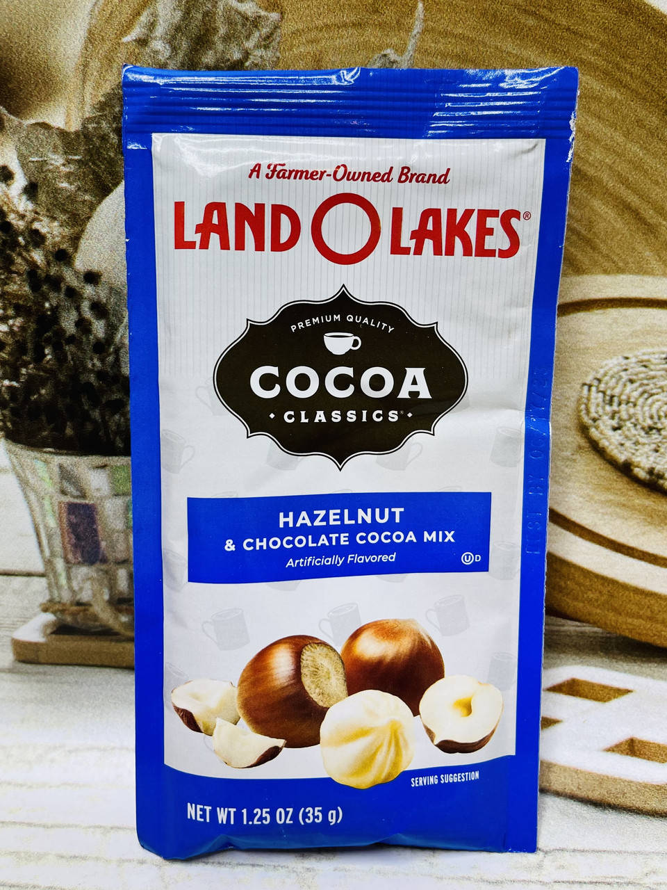 

Гарячий шоколад зі смаком горіха LAND O'LAKES Hazelnut