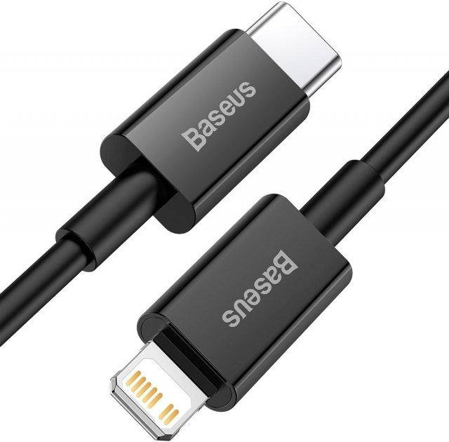 

Кабель Usb Type-C/Lightning Baseus PD20W 2m CATLYS-C01 Black, Черный